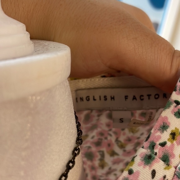 ANTHROPOLOGIE ENGLISH ROSE 🌹 T-shirt floral Size S - Picture 6 of 6